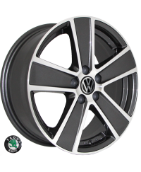 Replica Volkswagen 7389 MK-P R16 W6.5 PCD5x100 ET45 DIA57.1   